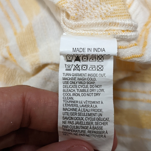 Lucky Brand high Low Hemline sleeveless top - Picture 5 of 7